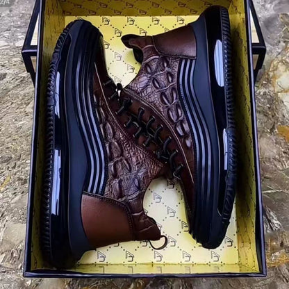 【39-44】Italian Crocodile Pantofi casual pentru bărbați